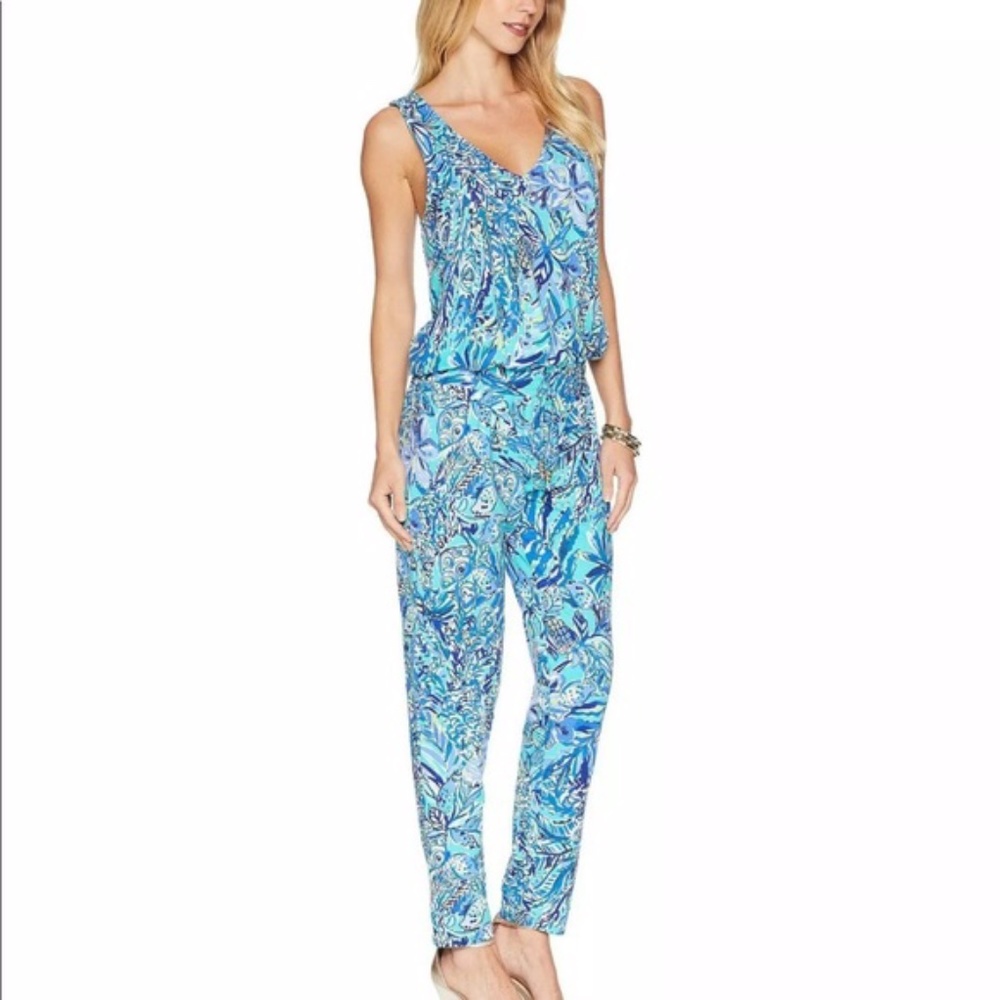 Lilly Pulitzer Paulina Jumpsuit -MEDIUM